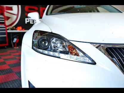 Spyder Auto How to Install: 2006-2010 Lexus IS250/350 LED Headlights