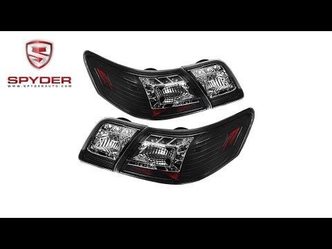 Spyder - Toyota Camry 07-09 LED Tail Lights - Black