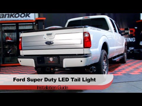 Spyder Auto Installation: 2008-13 Ford Super Duty [F-250,350,450,550] LED Tail Lights