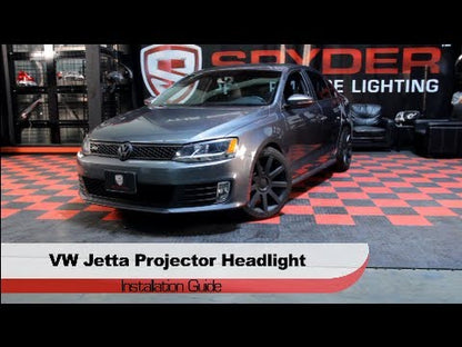 Spyder Auto Installation: 2011-14 Volkswagen Jetta Light Tube Projector Headlights