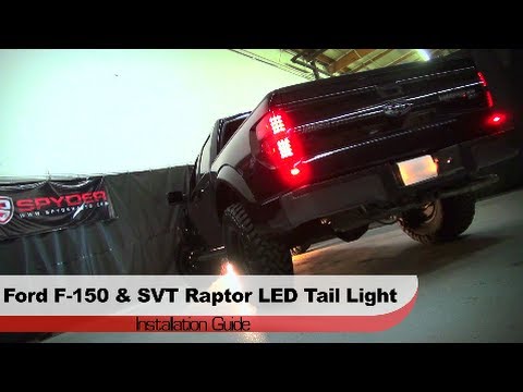 Spyder Auto Installation: 2009-2014 Ford F-150 & SVT Raptor LED Tail Light