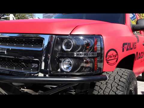 Spyder Auto Presents 2007-2013 Chevy Silverado Spyder Headlights at SEMA 2014