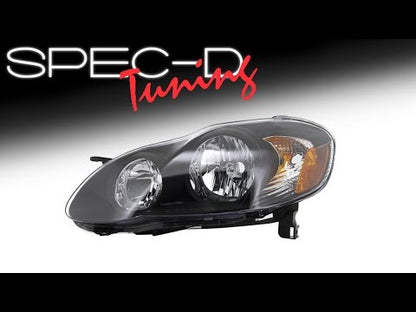 SPECDTUNING DEMO VIDEO: 2003-2008 TOYOTA COROLLA EURO HEADLIGHTS