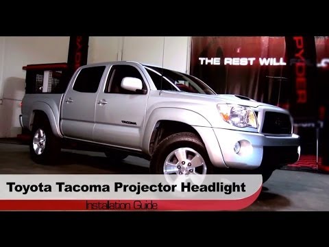 Spyder Auto Installation: 2005-11 Toyota Tacoma Projector Headlights