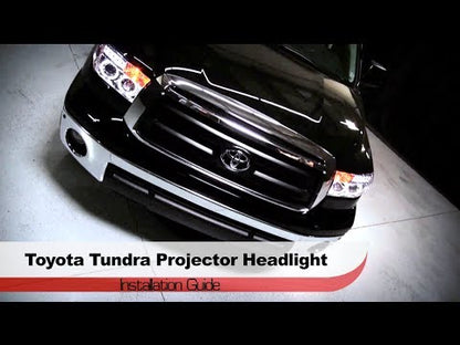 Spyder Auto Installation: 2007-2013 Toyota Tundra Projector Head Lights w/DRL L.E.D.s