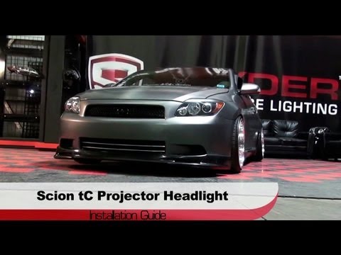 Spyder Auto Installation: 2008-10 Scion tC Projector Headlights