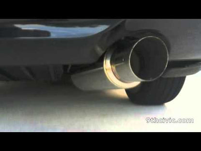 2012 Civic Si Tsudo Catback Exhaust With & Without Silencer 9thcivic.com