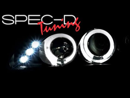 SPECDTUNING DEMO VIDEO: 1992-1995 HONDA CIVIC LED PROJECTOR HEADLIGHTS