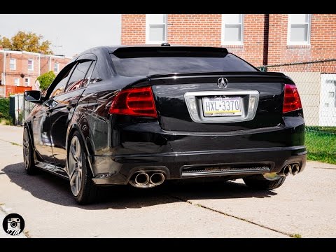 Tsudo Acura 2007-08 TL Type-S  Catback Exhaust with Tsudo Jpipe