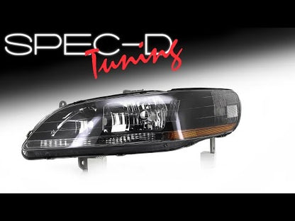 SPECDTUNING DEMO VIDEO:  1998-2002 HONDA ACCORD JDM HEADLIGHTS