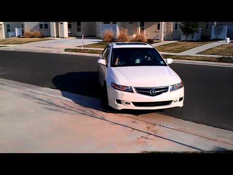 ACURA TSX TSUDO EXHAUST DRIVE BY