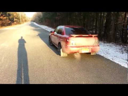 impreza 2.5rs with tsudo headers and track pipe