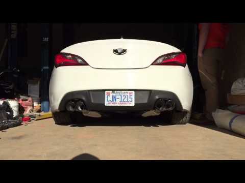 2013 Genesis 2.0T Stock vs CNT Catback Exhaust