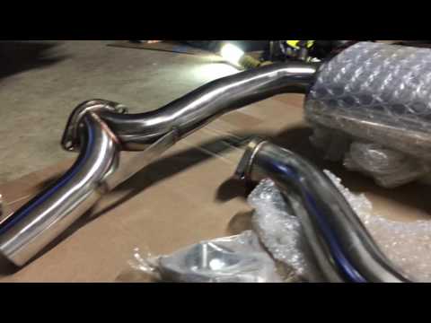 Tsudo Quad Burnt Tips Catback Exhaust WRX/STI 2012-2021 4dr FA20F