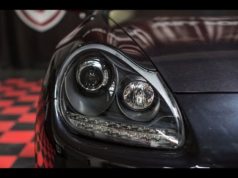 Spyder Auto Installation: 2004 - 2006 Porsche Cayenne Non-HID Head Light