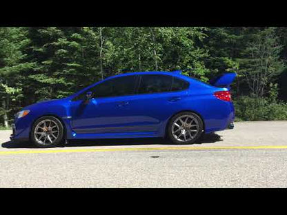 Tsudo Quad Burnt Tips Catback Exhaust WRX/STI 2012-2021 4dr FA20F