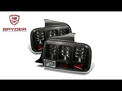 Spyder - Ford Mustang 05-09 LED Tail Lights - Black