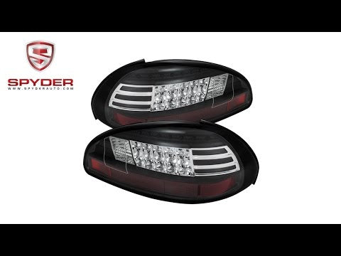 Spyder 97-03 Pontiac Grand Prix LED Tail Lights Black – SEmotors.com
