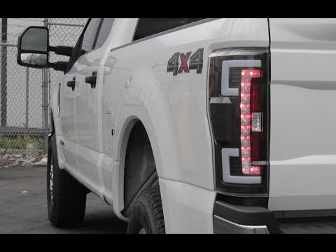 Spyder Auto How to Install: 2017-18 Ford F250 SuperDuty LED Lightbar Taillights