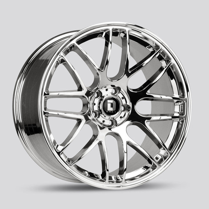 Drag DR-37 Wheels 20x8.5 5x114.3 Virtual Chrome Rims DR372085063873VC