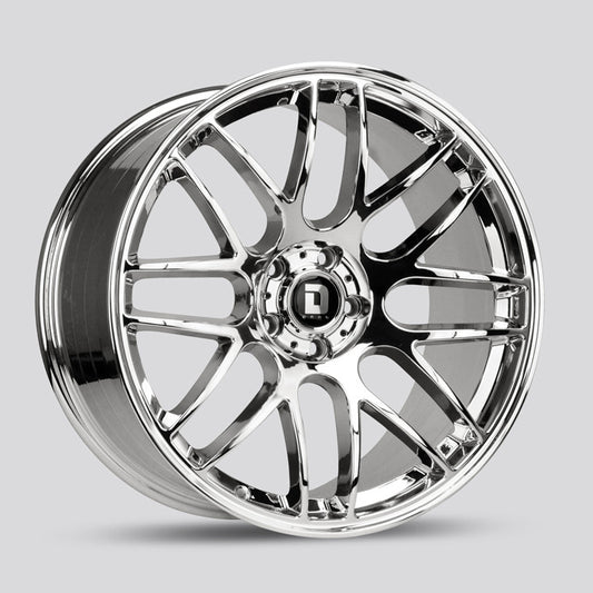 Drag DR-37 Wheels 20x8.5 5x114.3 Virtual Chrome Rims DR372085063873VC