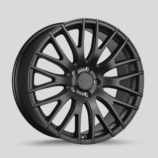 Drag Wheels Dr-69 19X8 5X112 Flat Black Et32 Rims