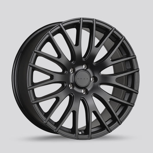 Drag DR-69 Wheels 16x7 4x100 4x108 Matte Black Full Rims