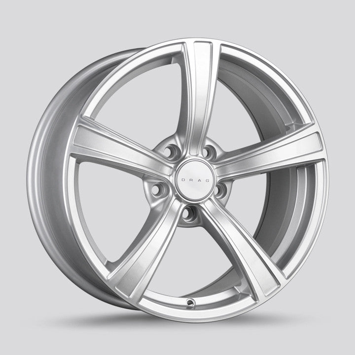 Drag DR-72 Wheels 18x9.5 5x120 Silver Rims DR721895233572SM