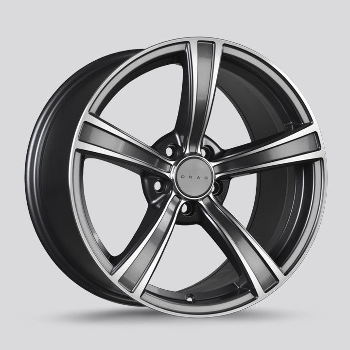 Drag DR-72 Wheels 18x9.5 5x112 GUN METAL Mach Face Rims