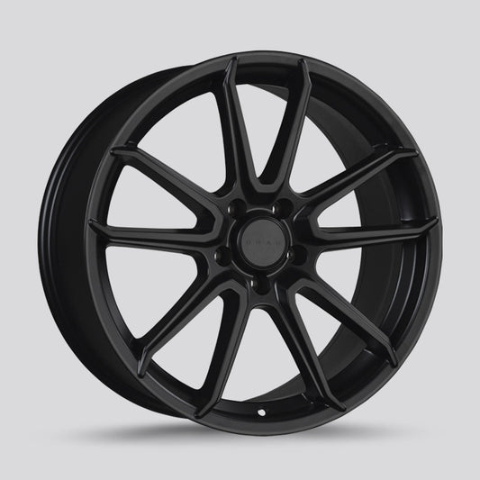 Drag DR-76 Wheels 20X9 5x112 ET22 Matte Black Rims DR76209212266BF1