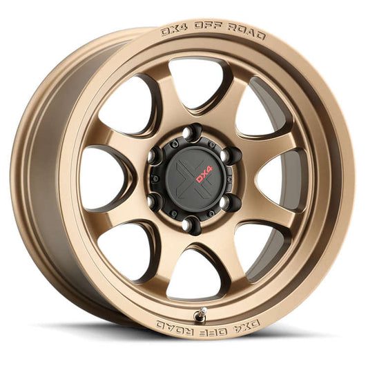 DX4 Rhino 17X8.5 wheels 6x139.7 Frozen Bronze Full Painted ET0