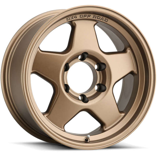 DX4 Rover 17X8.5 wheels 6x139.7 Frozen Bronze Full Painted ET-18