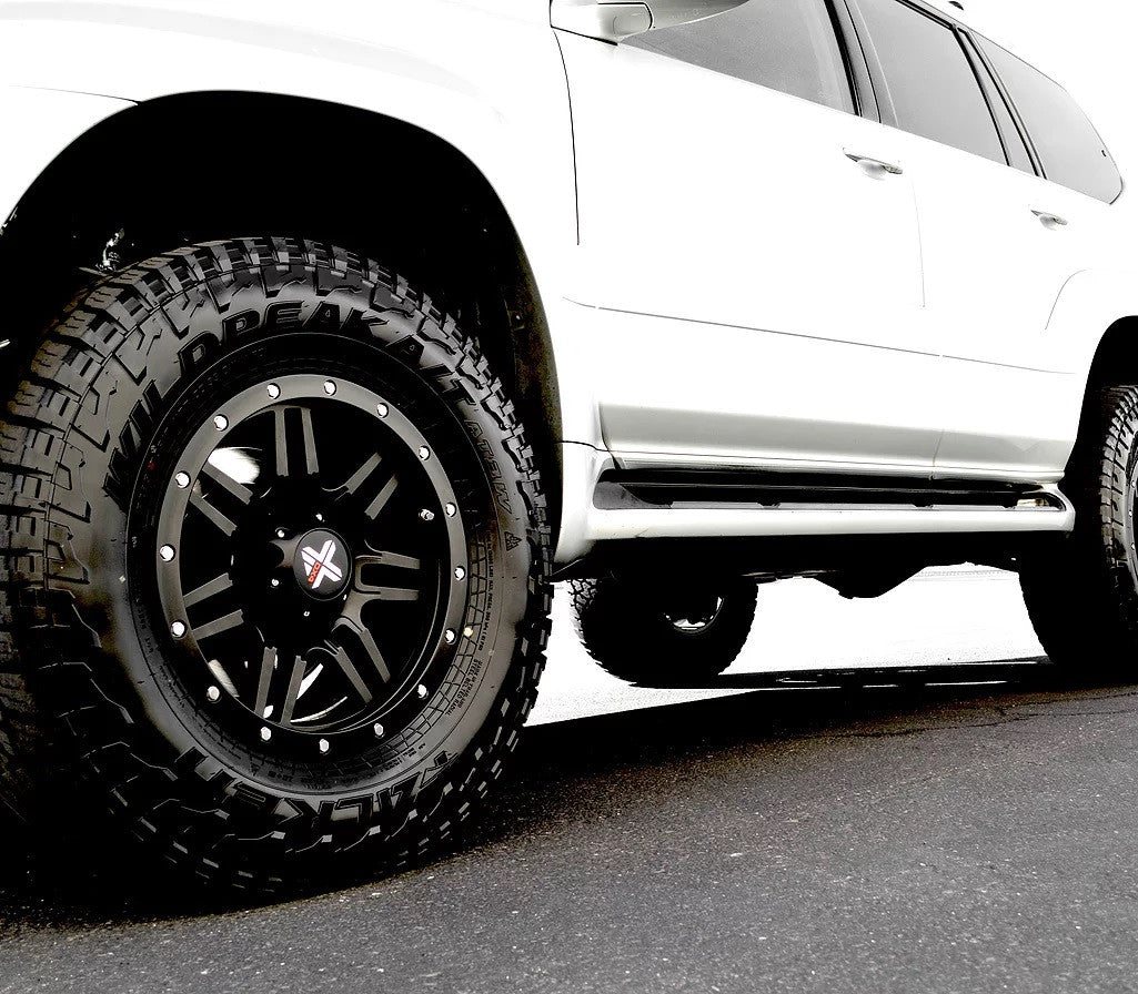 7s dx4 Black off road wheels