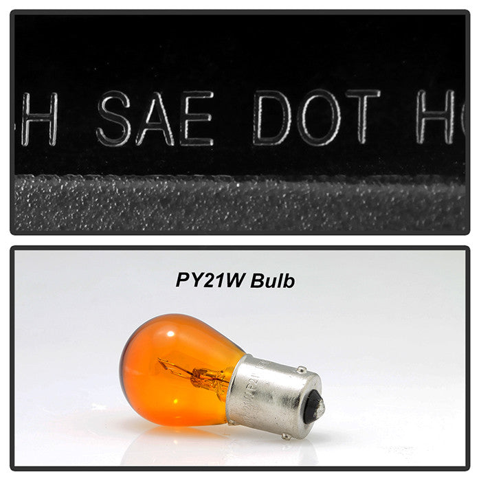 spyder Apex BMW X5 E70  U-Shape Light Bar black Headlights.