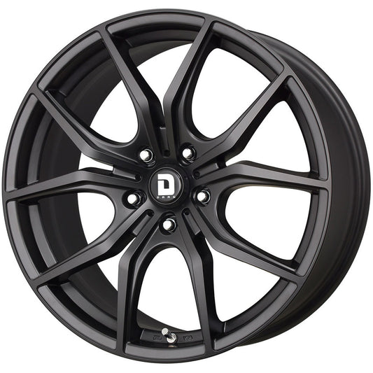 Drag DR-67 Wheels 17x7.5 5x115 Matte Black Full Rims