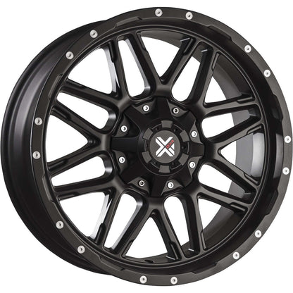 DX4 Vibe 20X9 wheels 6x135 6x139.7 Flat Black Full Painted ET-10