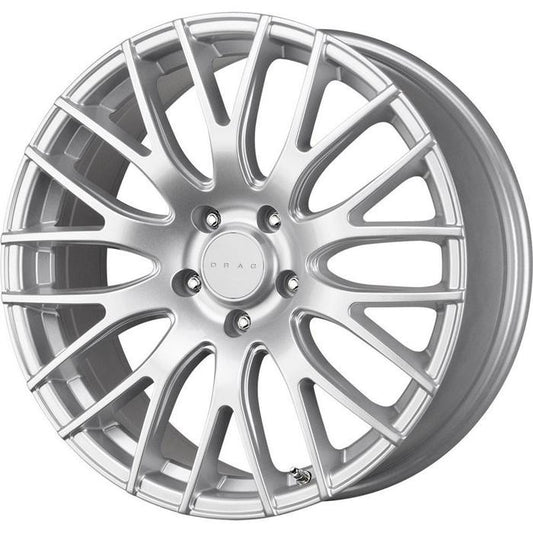 Drag Wheels Dr-69 18X8 5X120 Silver Et40 Rims