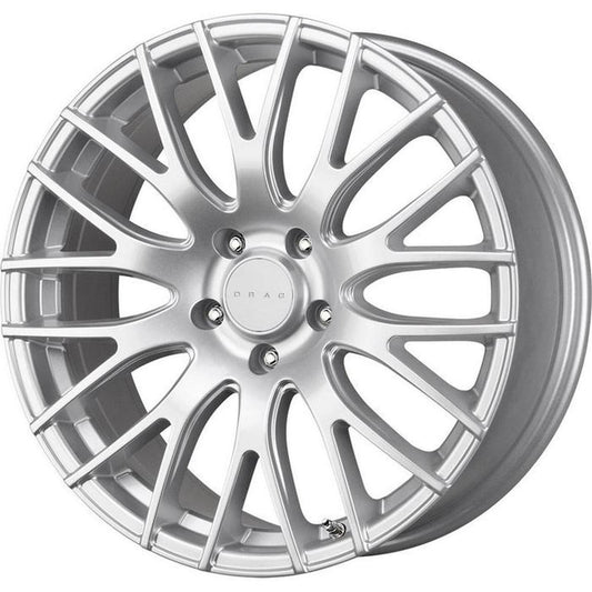 Drag DR-69 Wheels 17x7.5 5x120 Silver Full Rims