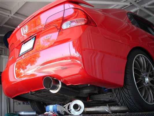 Tsudo 8th gen Civic Si 2007-11 K20 Burnt Tip 70mm Catback Exhaust