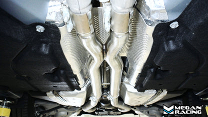 installed on Ford Mustang 15-23 / 2024+ (GT, Dark Horse) X-Pipe - 