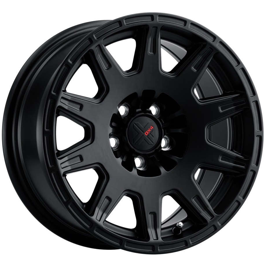 DX4 X-Trail 15X7 wheels 5x114.3 Flat Black Full Painted ET15