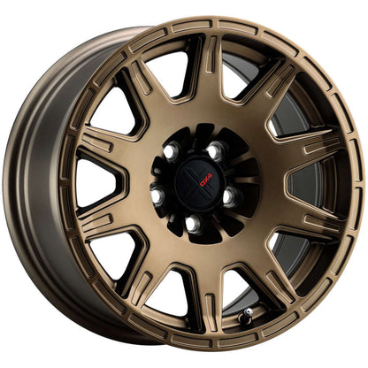 DX4 X-Trail 17X8 wheels 5x114.3 Rally Bronze Full Painted rim
